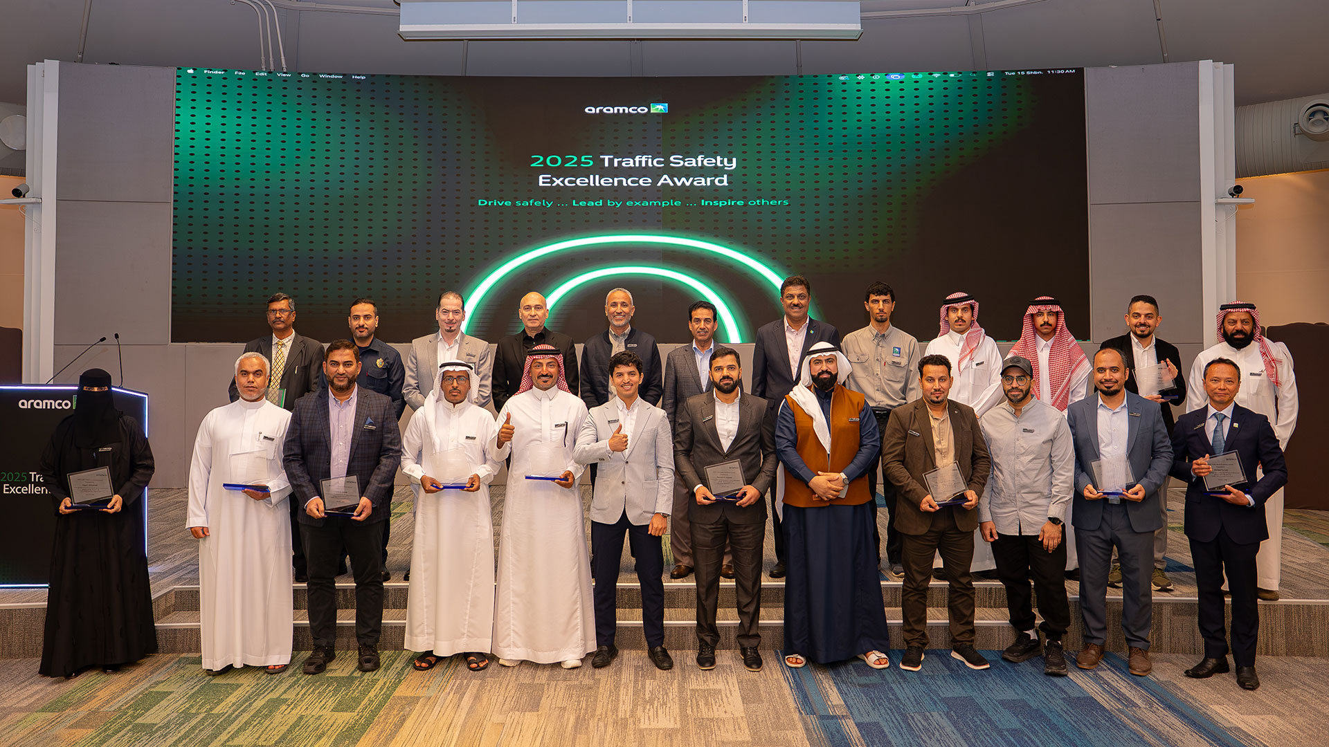 Traffic Safety Excellence awards to 50 individuals, five departments