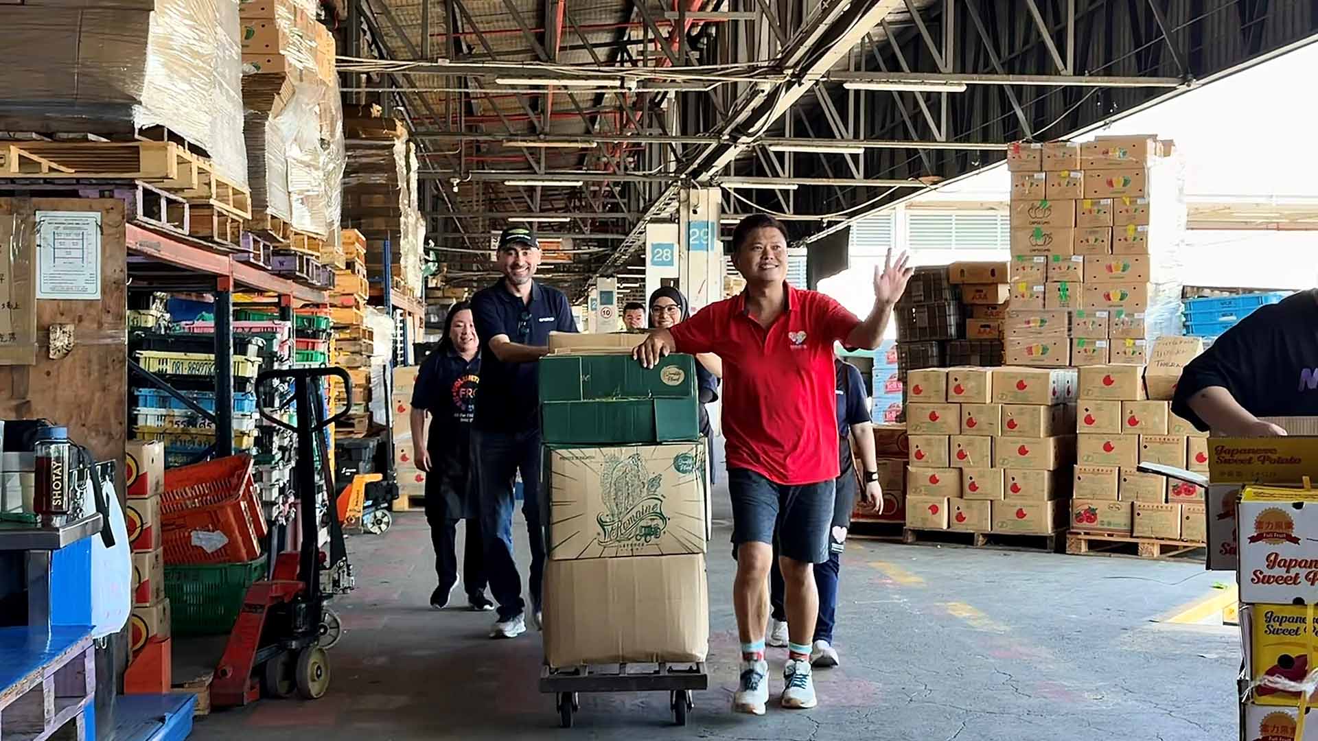 Aramco helps reduce food waste in Singapore