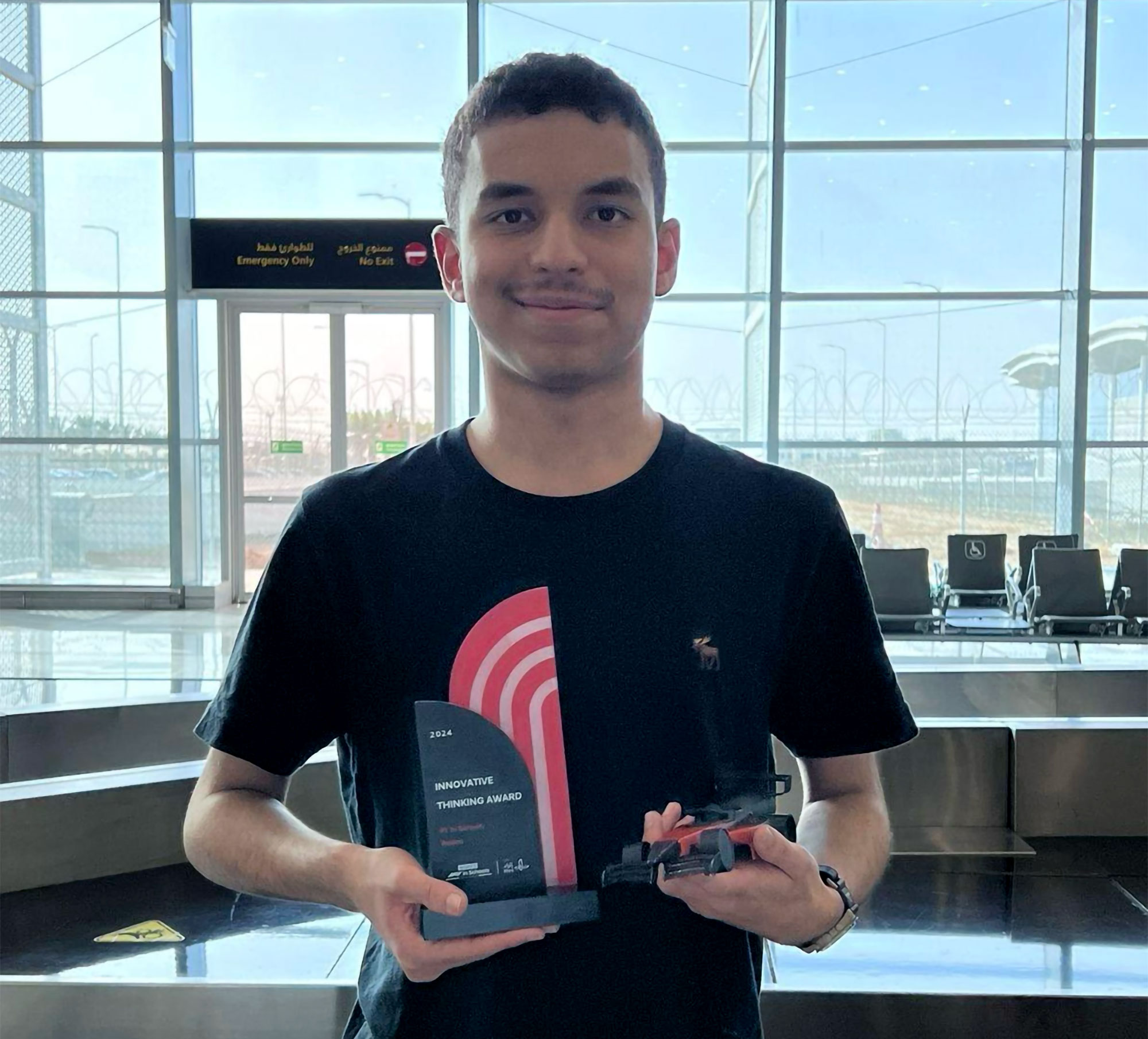 Young Saudi mechanic comes through the ranks