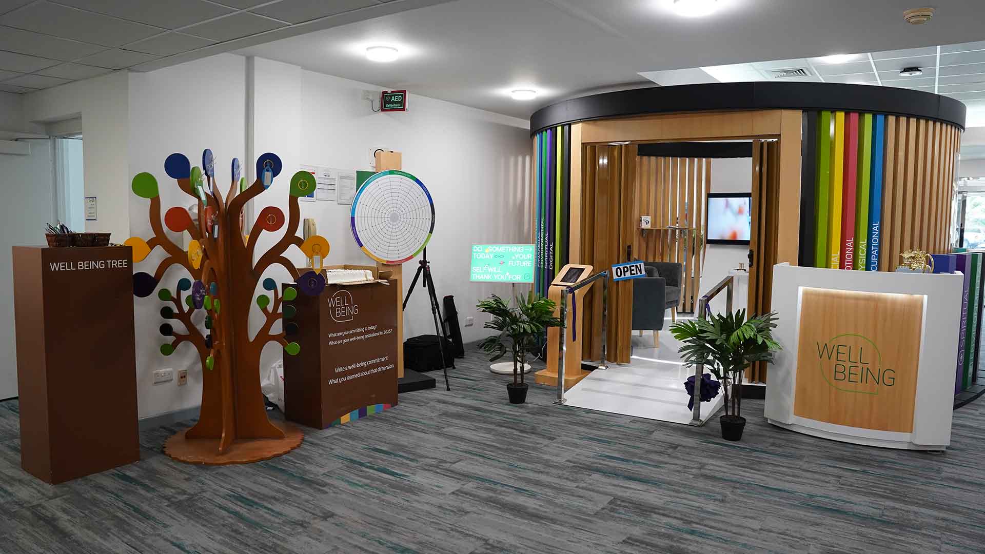 Sea Water Injection departments host well-being hub in Mubarraz