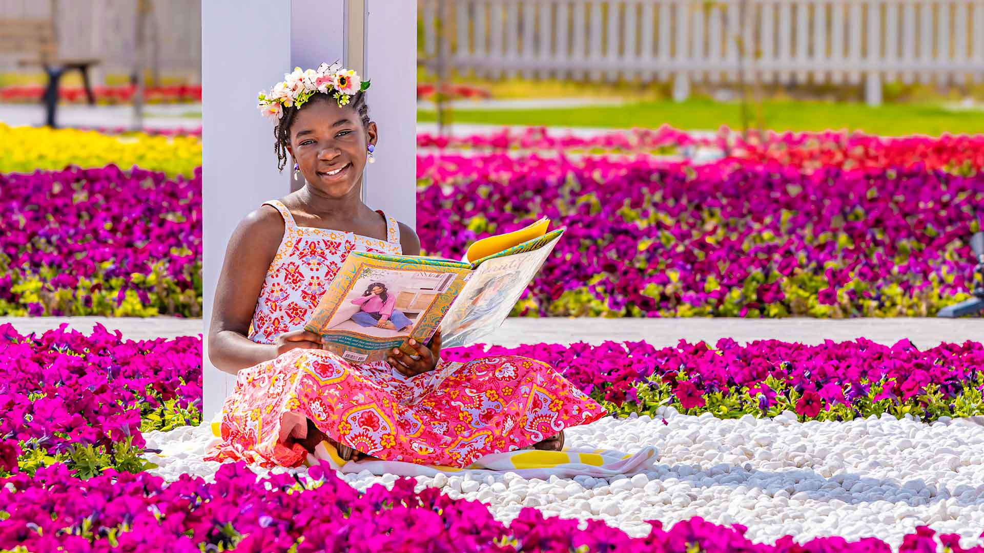 Students get creative in highlighting their love of reading