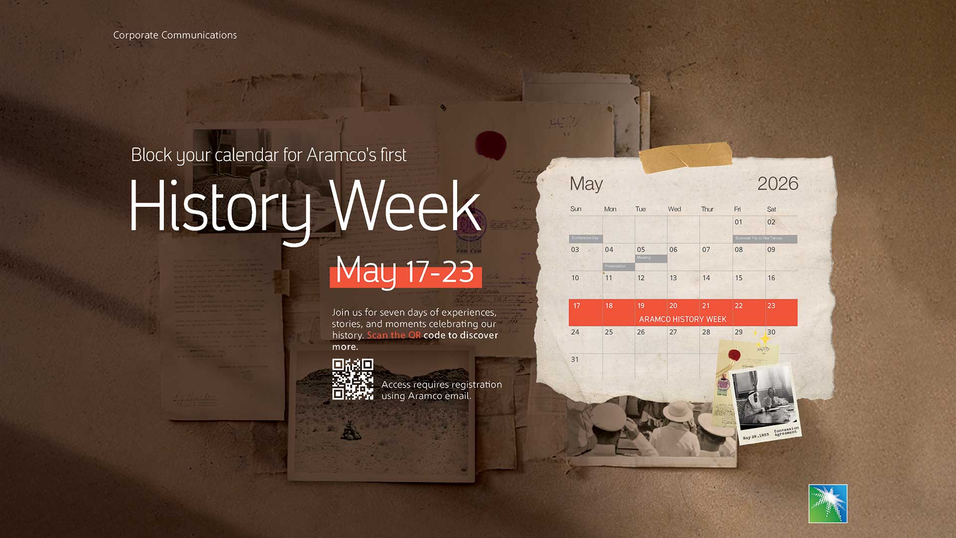 Block your calendar for History Week