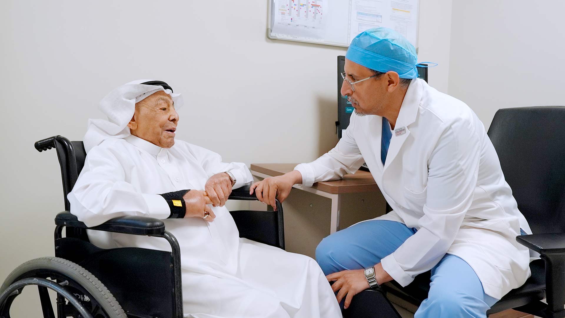 JHAH uses groundbreaking procedure to give centenarian another chance at life