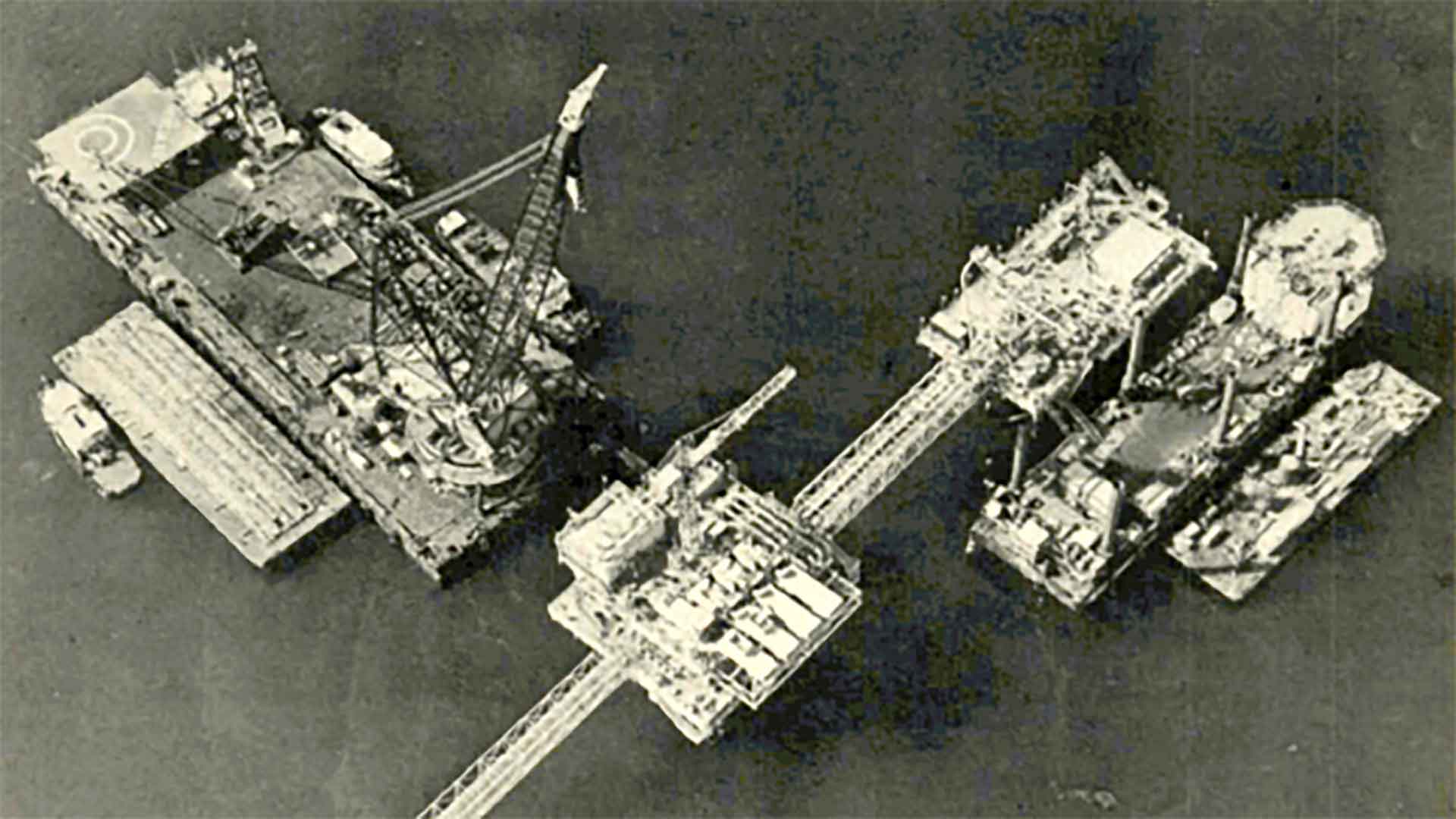 This Day in History: Zuluf GOSP-1 progress: 12 lifts in nine days