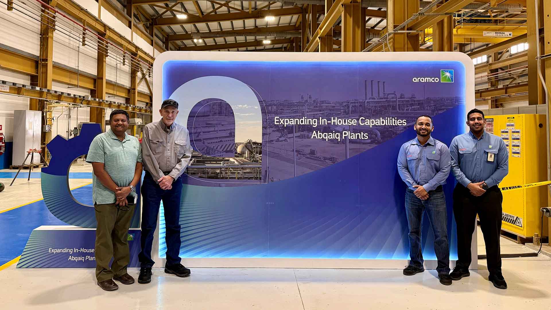 Abqaiq Plants visit TURBOMACHINERY