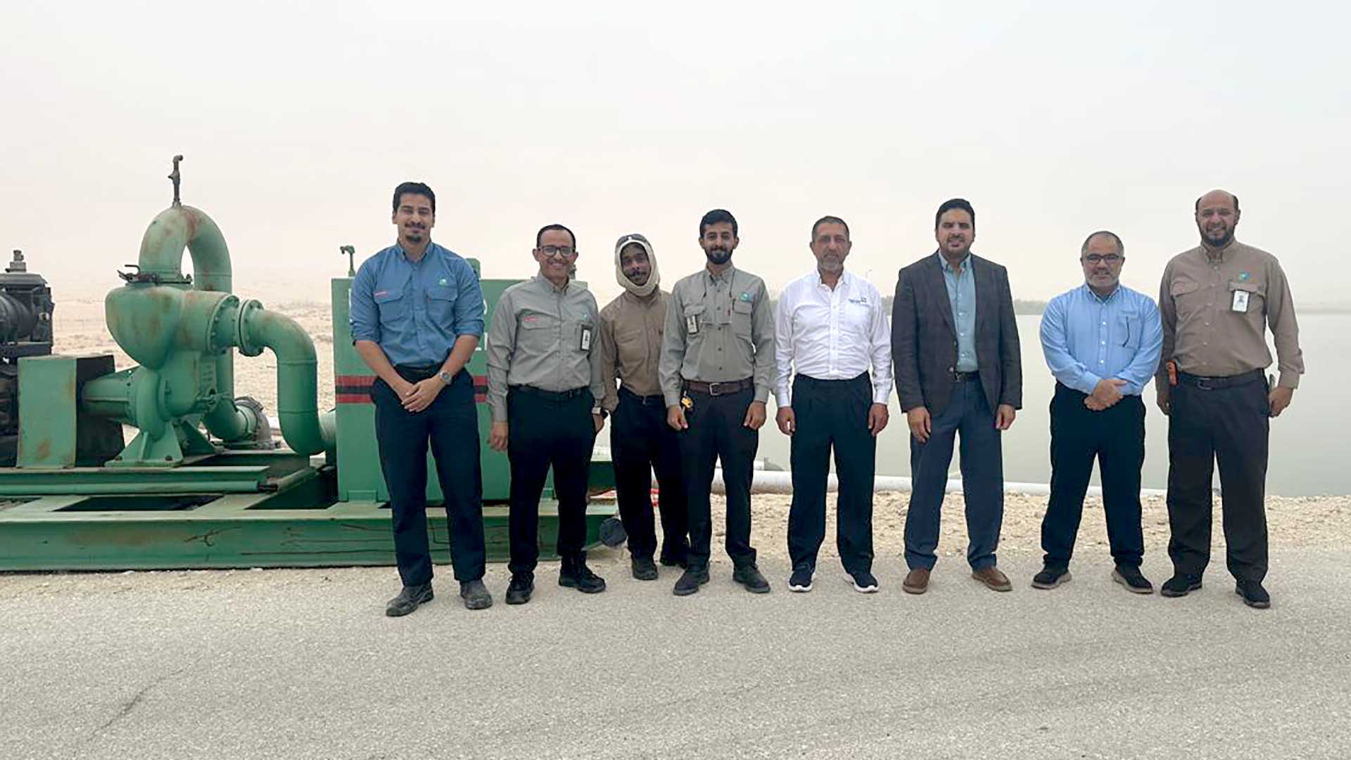 Successful field trial utilizes ‘Uthmaniyah Gas Plant recycled water to support drilling rigs