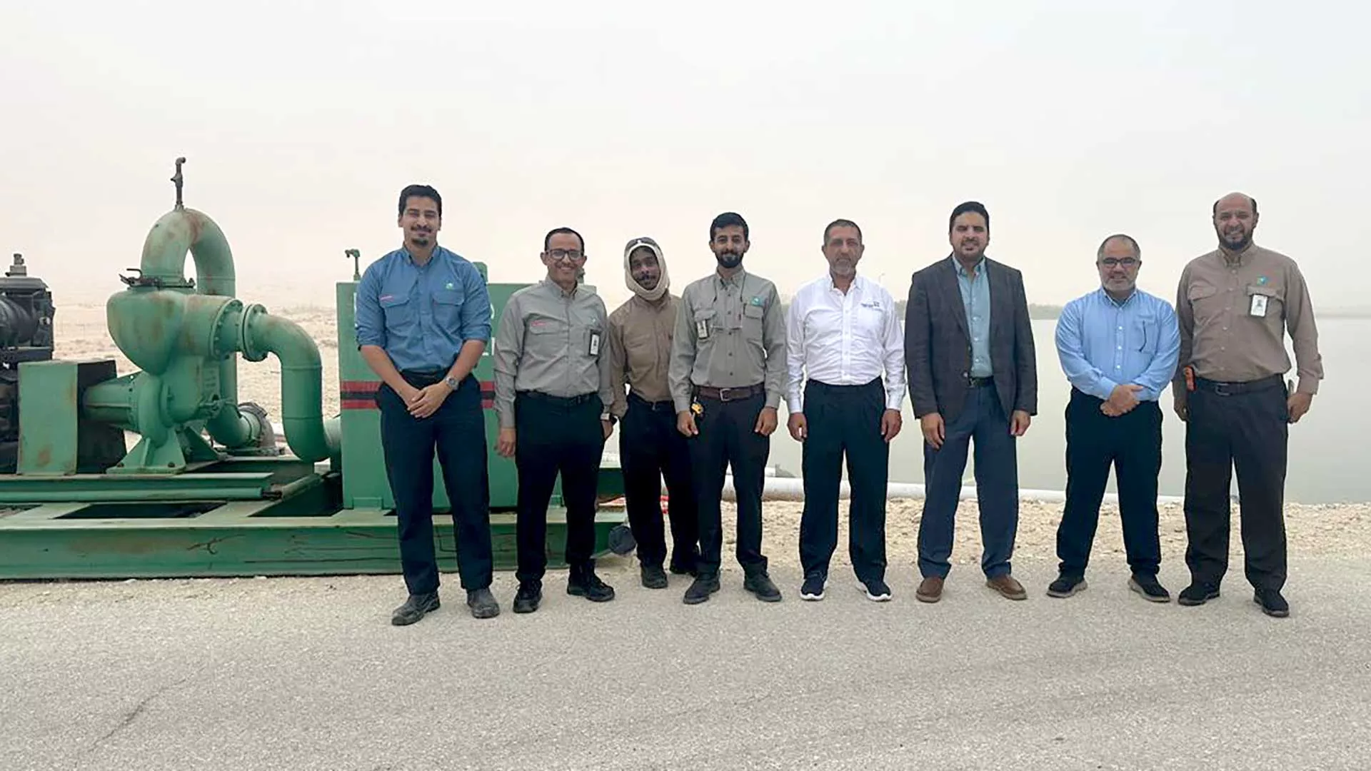 Successful field trial utilizes ‘Uthmaniyah Gas Plant recycled water to support drilling rigs