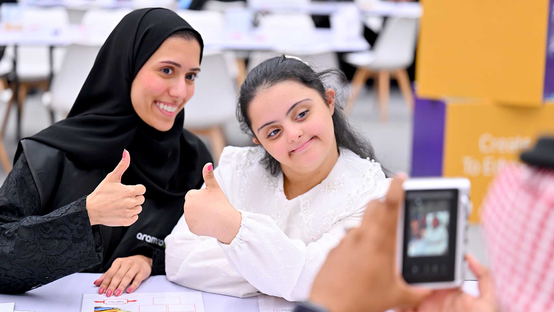 Corporate Citizenship leads Aramcon volunteers in ‘Create to Educate’ inclusive education initiative