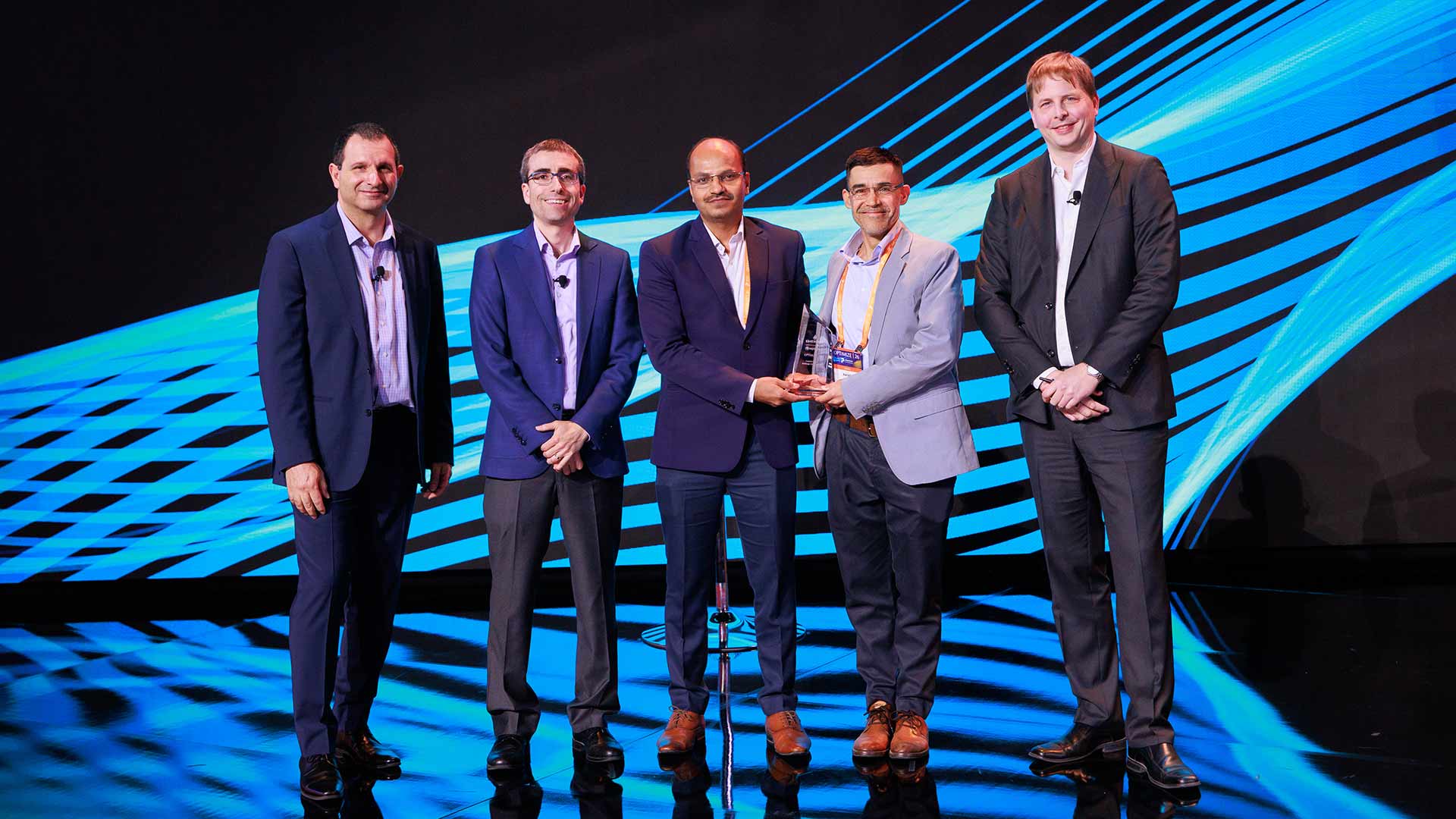 Global Optimizer Department Team wins Customer Excellence in AI Award at OPTIMIZE 2026
