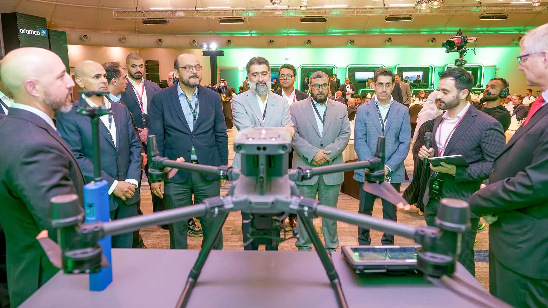 1-Sustainability-Technology-Partnership CEREMONY drone-exhibit