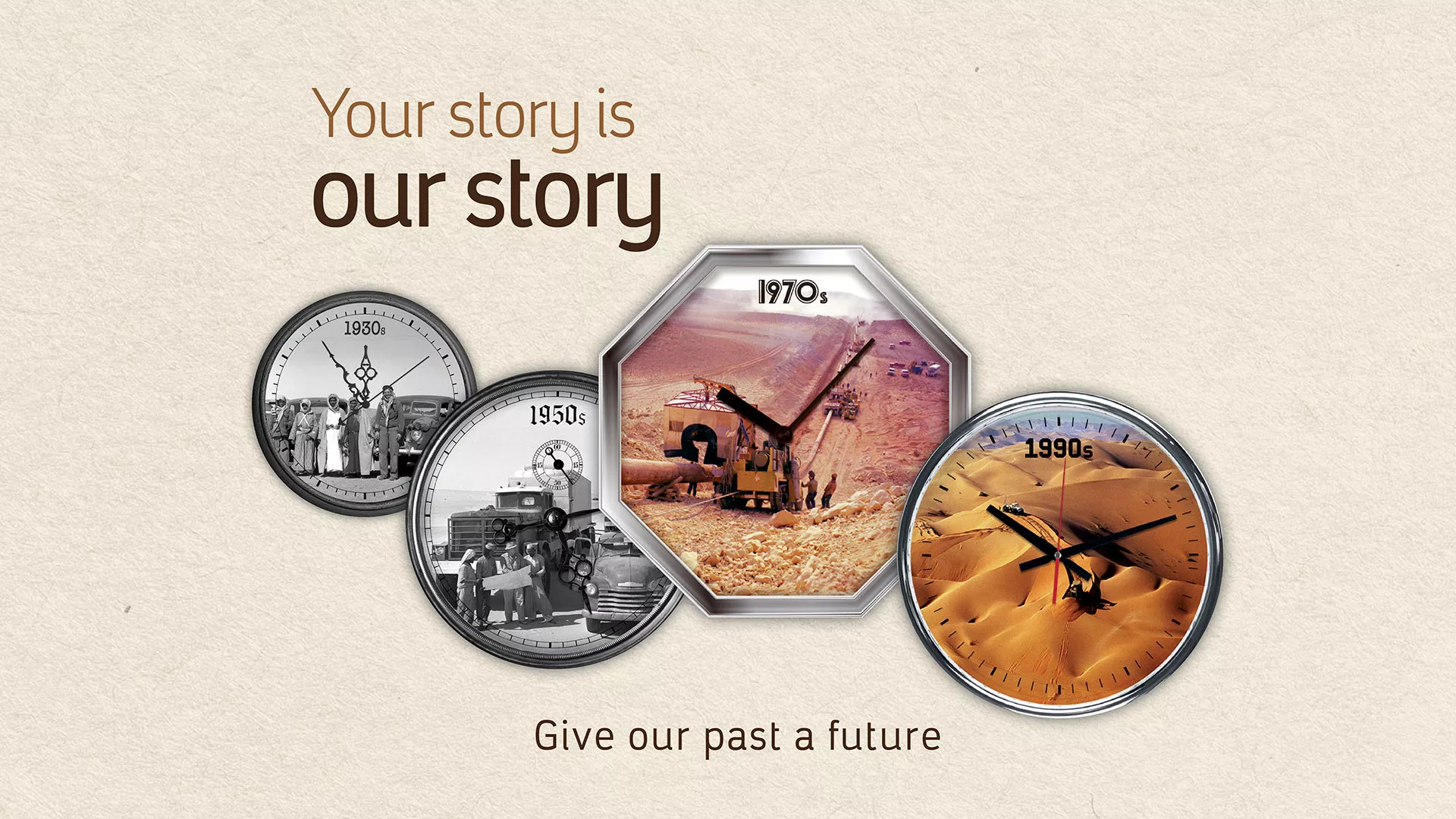Your story is our story: Give our past a future