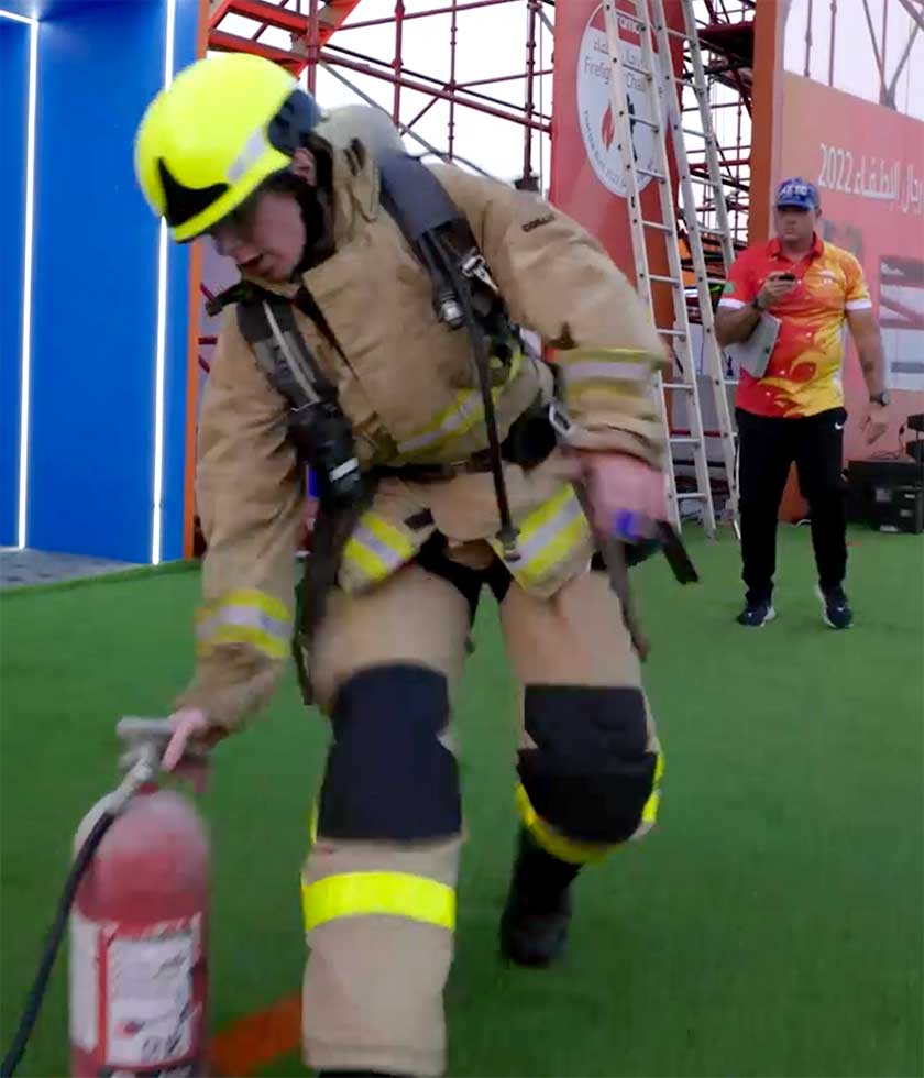 VIDEO: Watch Aramco's firefighters in action