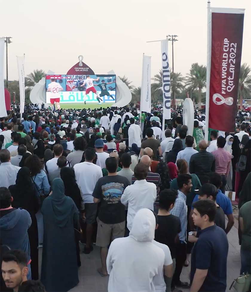 VIDEO: Aramcons flock to Dhahran Fan Zone