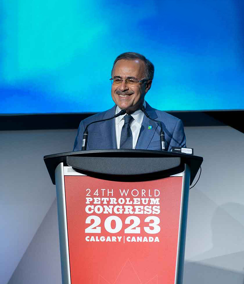 Amin Nasser receives prestigious Dewhurst Award